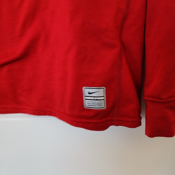 Men's red medium Nike shirt Patriotic Holidays Baseball Athletic Spring Sporty - Picture 3 of 7